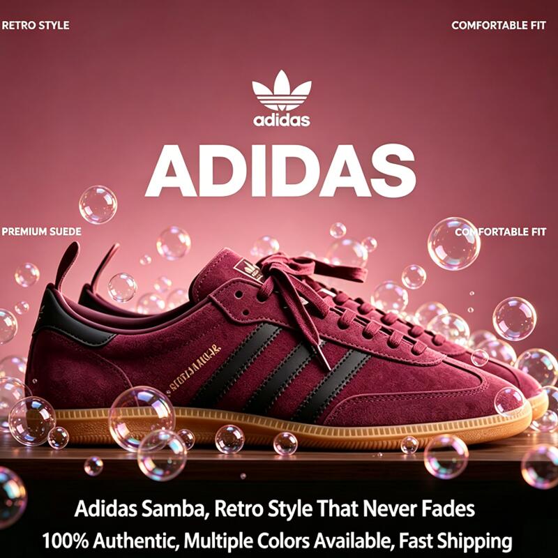 Adidas Shoes Samba - Sepatu Adidas Samba Trefoil Unisex Low