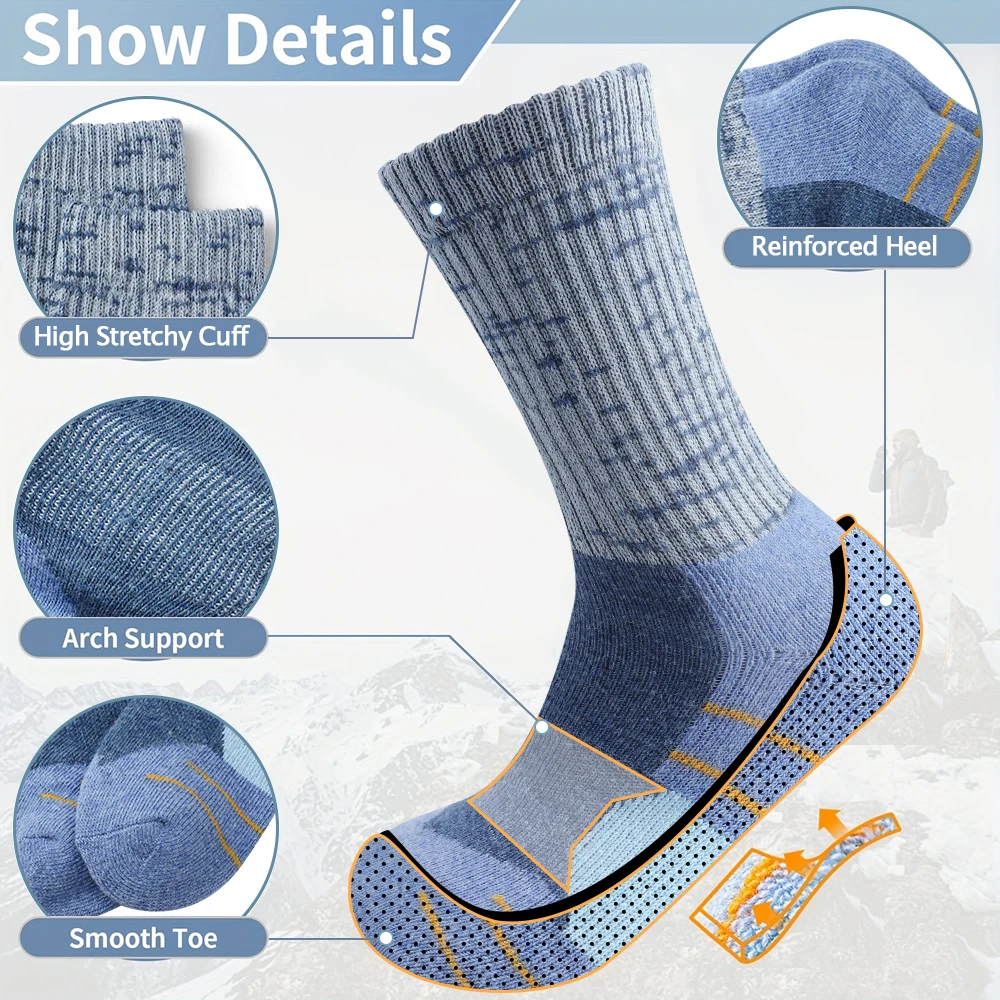 5 Pasang Kaus Kaki Wol Wanita  - Wool Hiking Sock ulasan dan harga