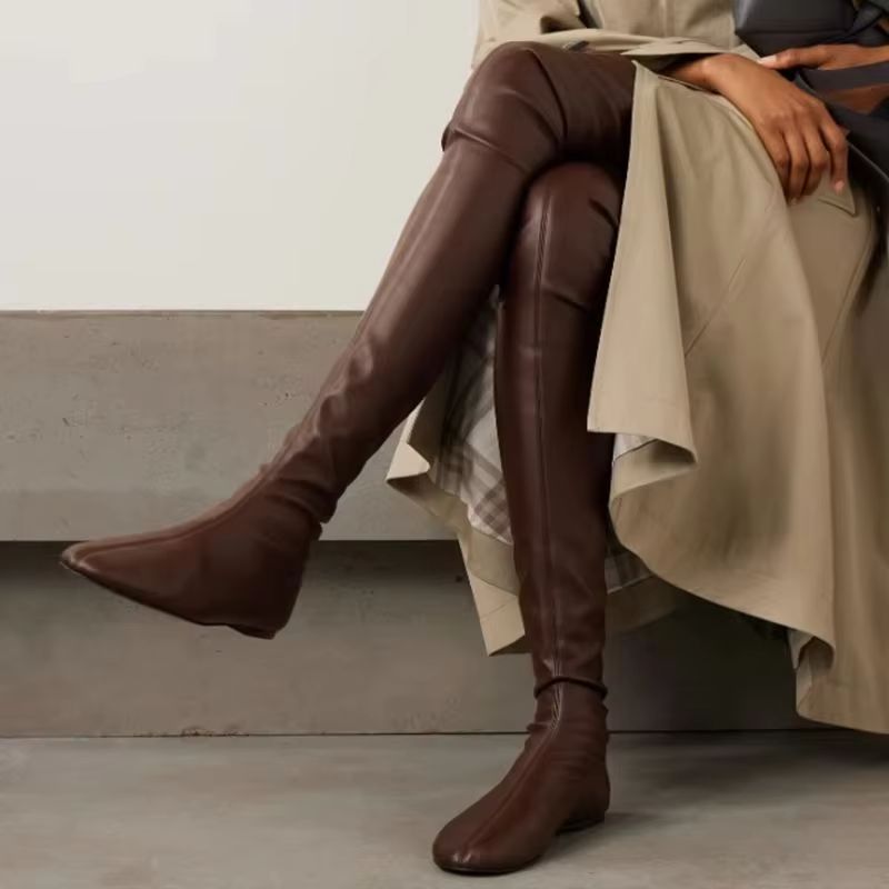 Sepatu Bot Panjang Setinggi Pa - Boot Sock Slouchy ulasan dan harga