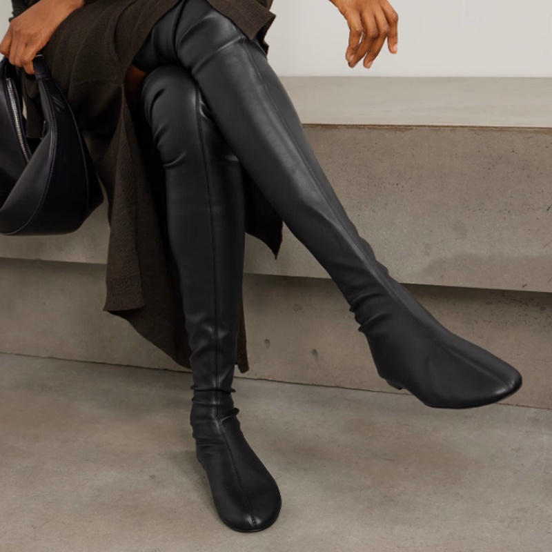 Sepatu Bot Panjang Setinggi Pa - Boot Sock Slouchy ulasan dan harga