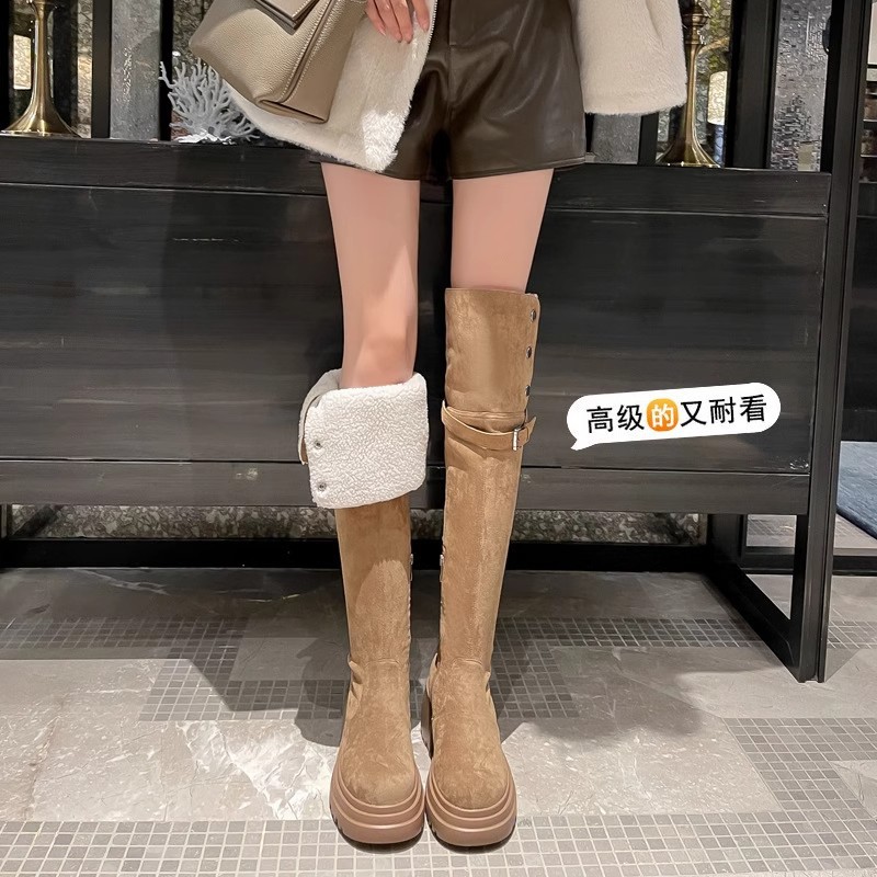 Sepatu bot setinggi lutut 2025 - Knee High Sock Women ulasan dan harga